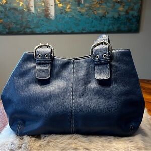 Tignanello leather satchel
